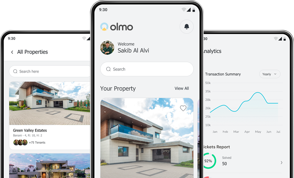 Olmo app preview